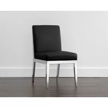 Sofia Dining Chair - Black - Lifestyle