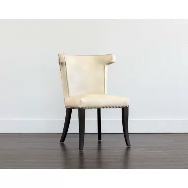 SUNPAN Murry Dining Chair - Bravo Cream/Coal Black/Havana Dark Brown/Overcast Grey, Lifestyle