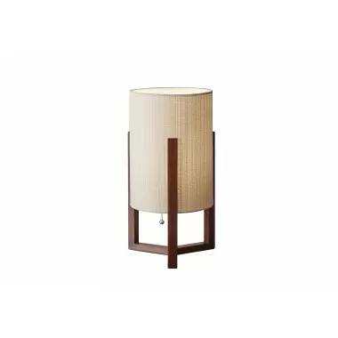 Quinn Table Lantern - Walnut
