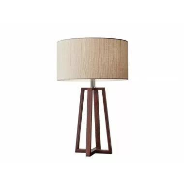 Quinn Table Lantern - Walnut