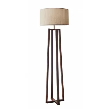 Quinn Floor Lamp - Walnut