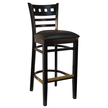 H&D Seating Masquerade Series Wood Barstool