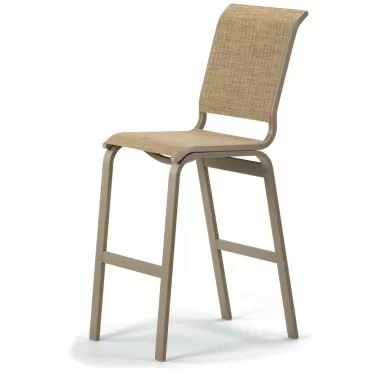Telescope Casual Aruba II Sling Armless Bar Height Chair