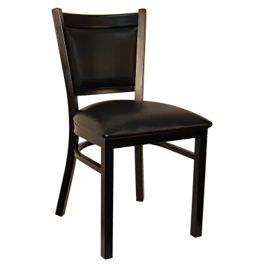 H&D Seating Upholstered Metal Chair - Set of 2