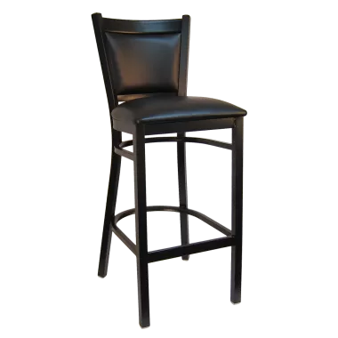 H&D Seating Upholstered Metal Barstool