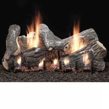 Fireside America 30-Inch White Mountain Sassafras with Intermittent Pilot - Thermostat Variable Remote - NA Fuel