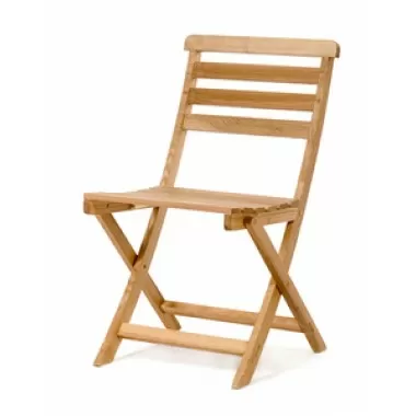 All Things Cedar Oak Folding Bistro Chair