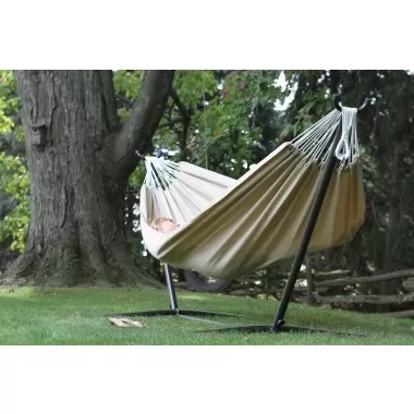 Vivere Brazilian Sunbrella Hammock - Double (Sand)