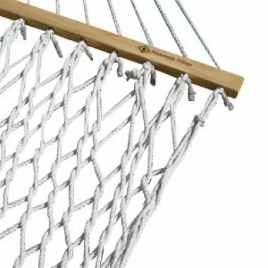 Vivere Cotton Rope Hammock - Double in Natural Rope