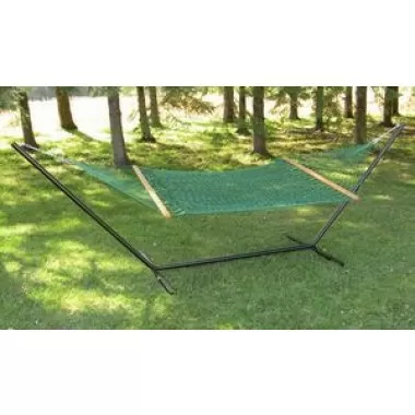 Vivere Polyester Rope Hammock - Double in Forest