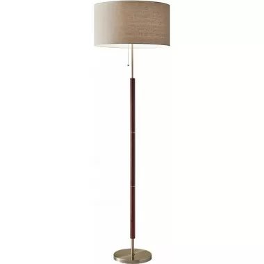 Hamilton Floor Lamp - Walnut