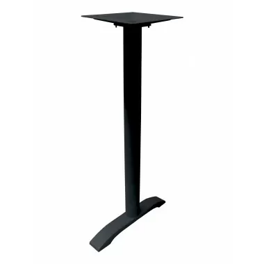 Aluminum Table Stand - AL-2900 UMB T-BASE BH - Black