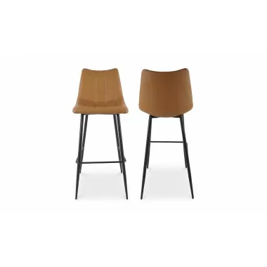 Alibi Barstool - Set Of Two Tan