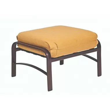 Woodard Belden Cushion Ottoman - Angled