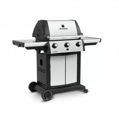 Broil King Signet 320 - NG/LP - Angled and Closed