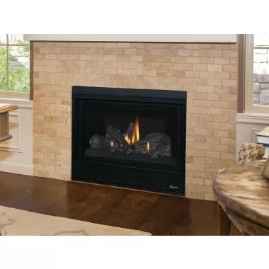 Superior Fireplaces 33" Direct Vent with NG/LP Gas and Rear Vent