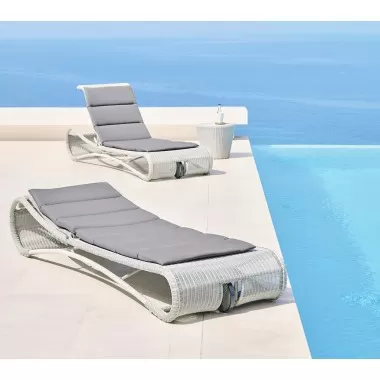 Cane-Line Escape Sunbed Cushion beach view