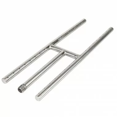 Grand Canyon H Style Pan Burner - Regular/Stainless Steel Metal