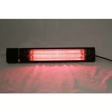 AZ Patio Heaters Wall Mount Black Electric Heater - Lifestyle