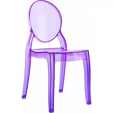 Baby Elizabeth Kids Chair - Transparent Pink