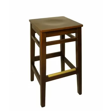  Trevor Backless Barstool In Mahogany