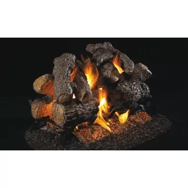 Real Fyre Charred Royal English Oak – See Thru
