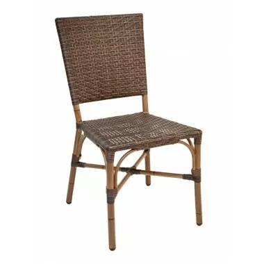 Hand Painted Aluminum Frame Side Chair - RT-03 - Front