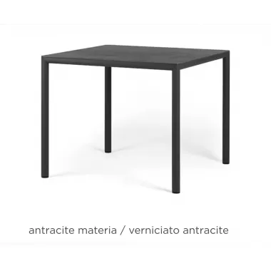 Nardi Outdoor Piave 90 Table - Antracite