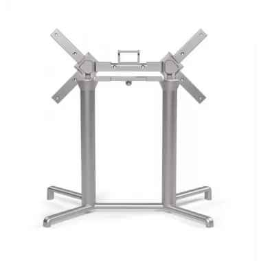 Scudo High Double Tilting Top Base Argento