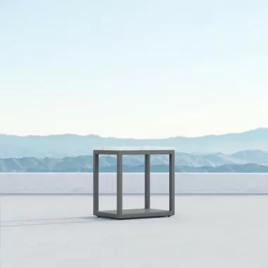 Azzurro Living Seaview Side Table Charcoal