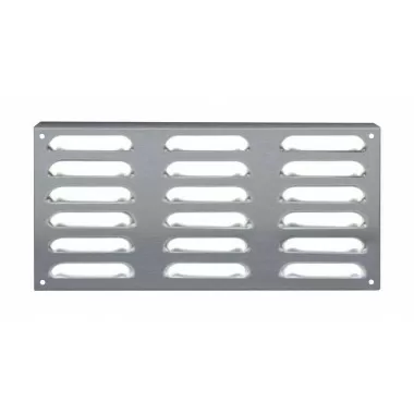 TrueFlame 6"x 12" Island Vent Panel Masonry Frame Return - Front