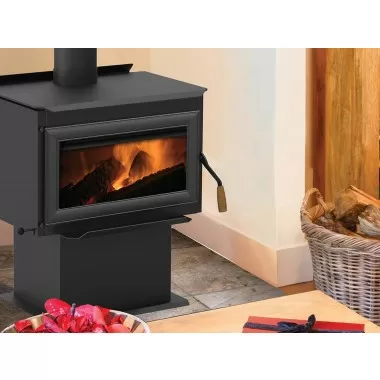 Superior Fireplaces WXS2016WS Wood Stove - Steel Door 