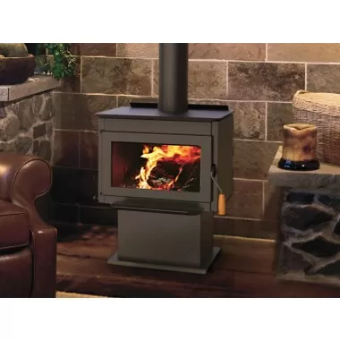 Superior Fireplaces WXS2021WS Wood Stove - Steel Door