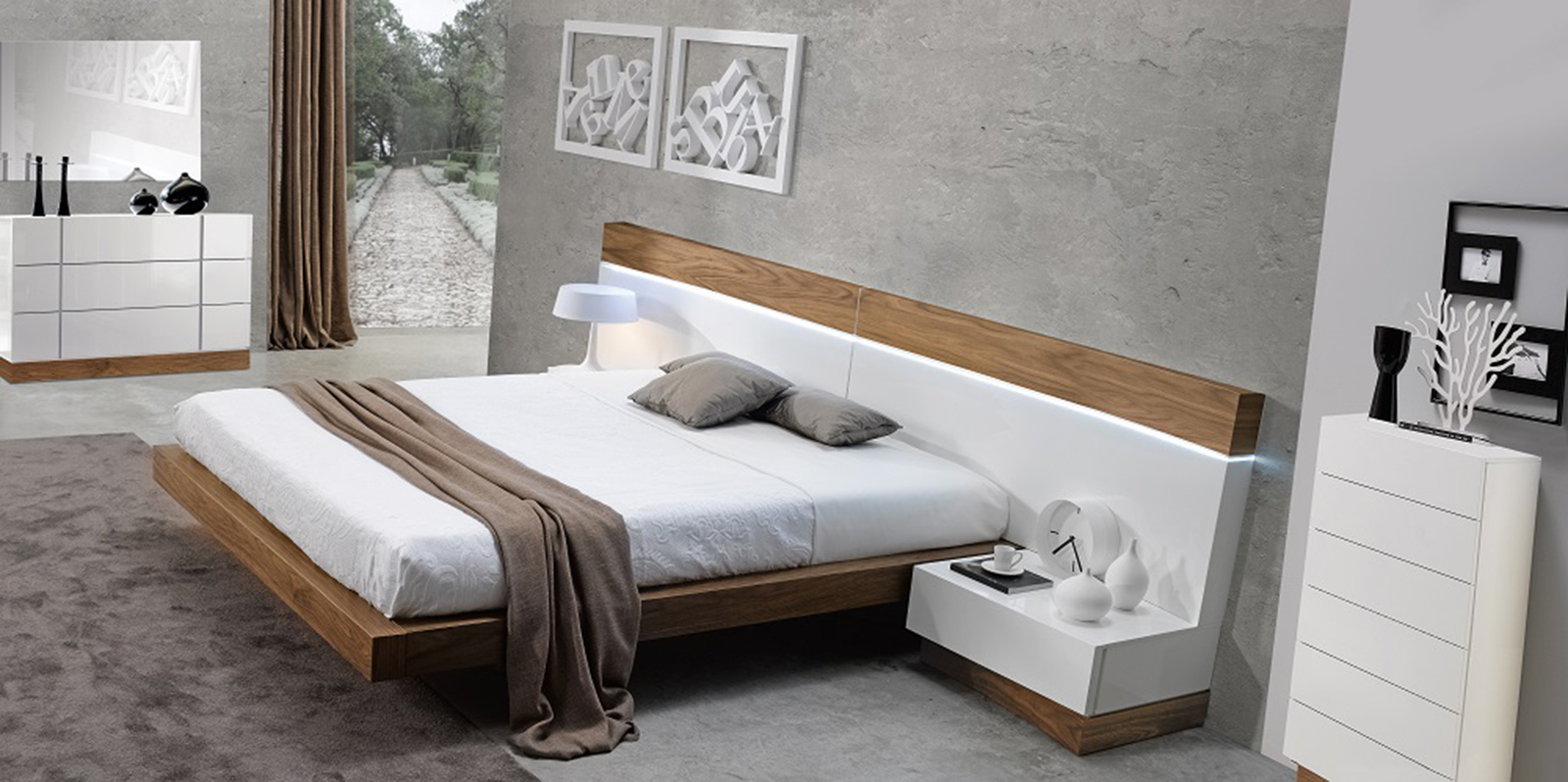 King Platform Bed