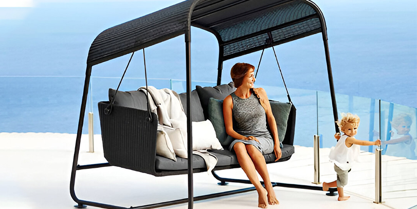 swing lounge chair