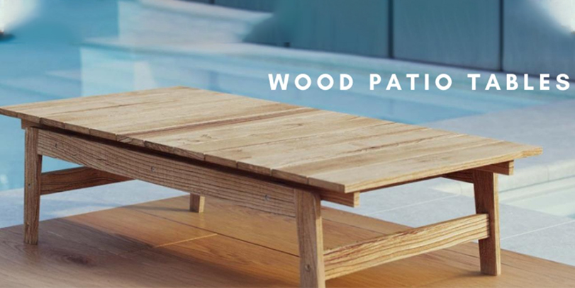 Wood Patio Tables