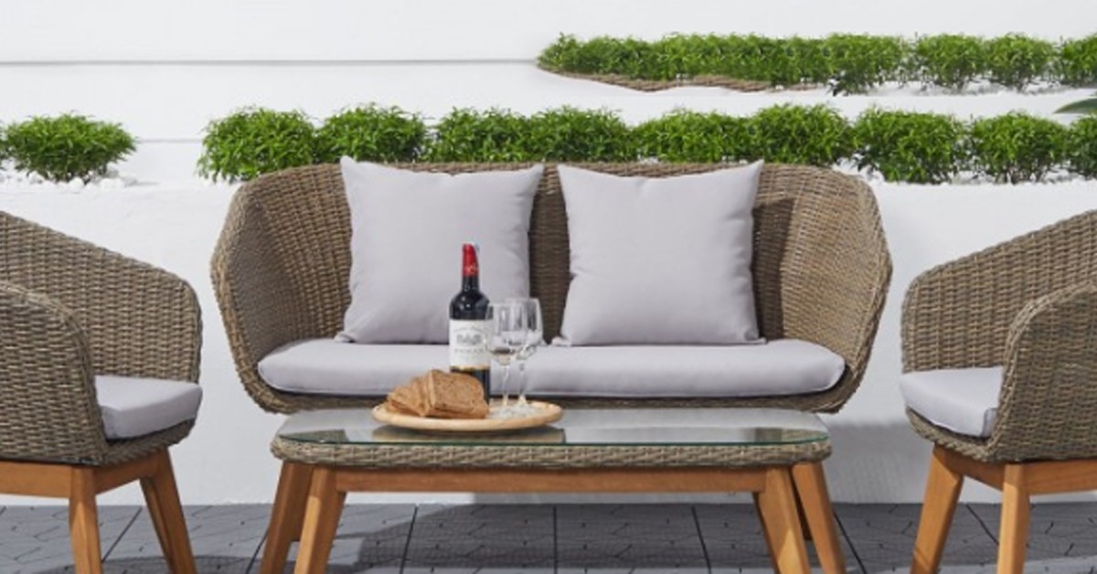 Wicker Dining Set