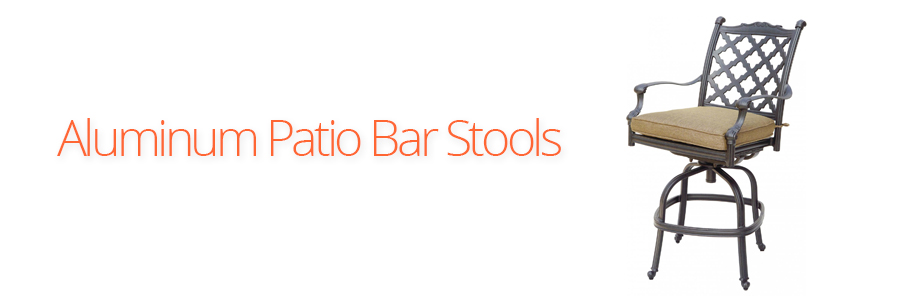 Aluminum Patio Bar Stools