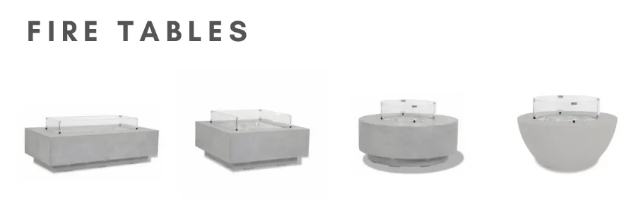 Fire Tables and Tank Covers