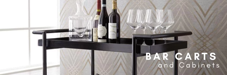 Bar Carts and Cabinets