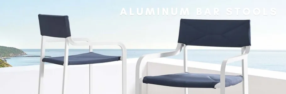 Aluminum Patio Bar Stools