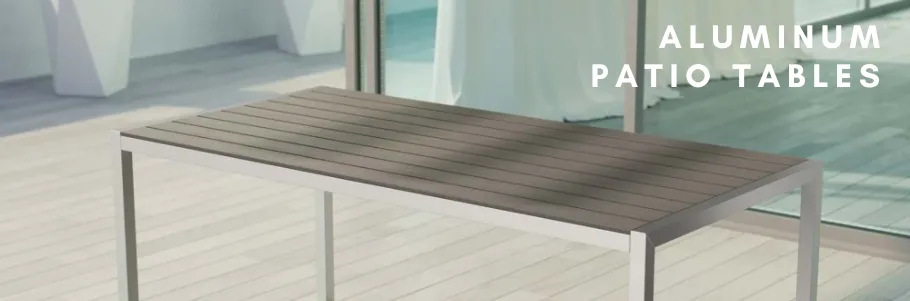 Aluminum Patio Tables