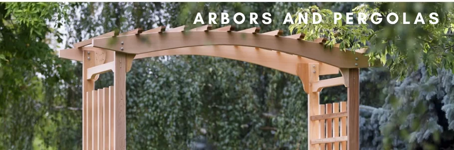 Arbors, Pergolas + Trelllises