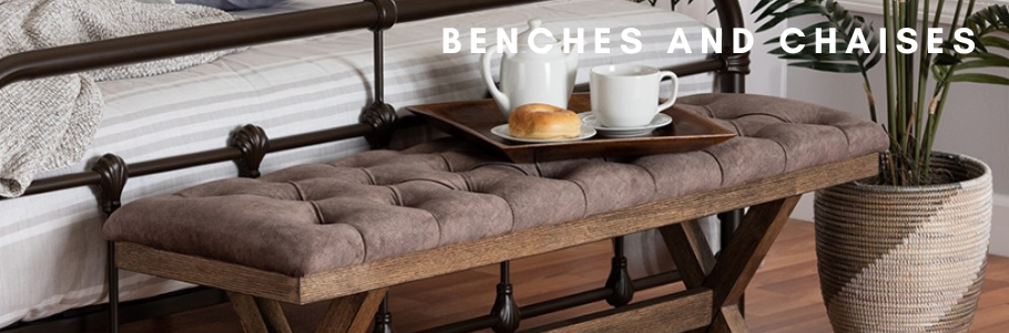 Benches + Chaises