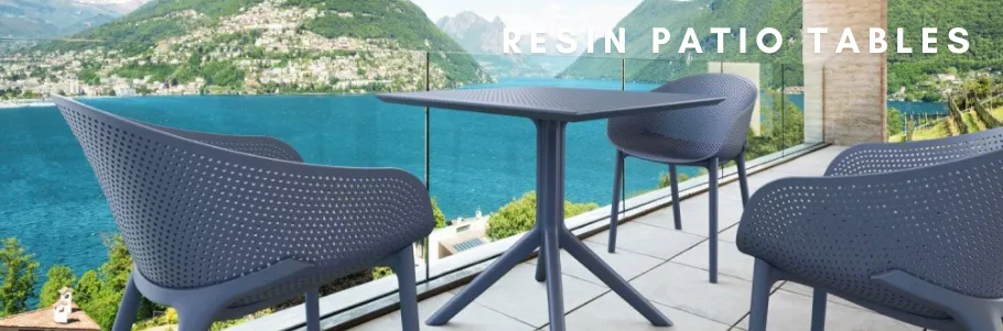 Resin Patio Tables
