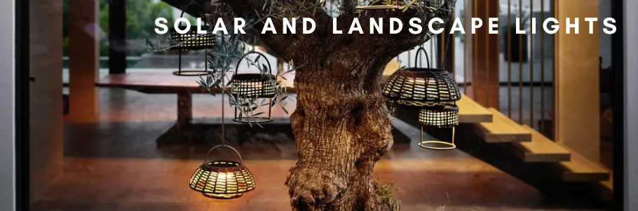 Solar + Landscape Lights
