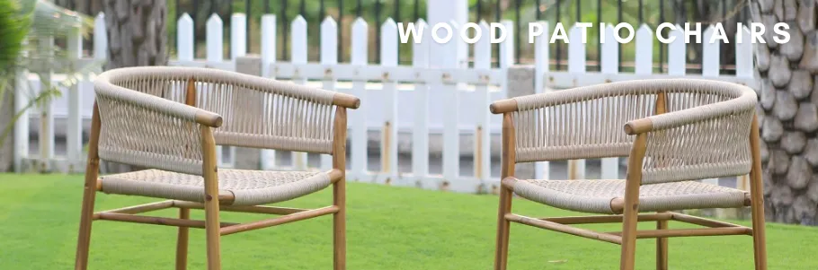 Wood Patio Chairs