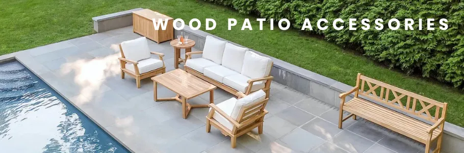 Wood Patio Accessories