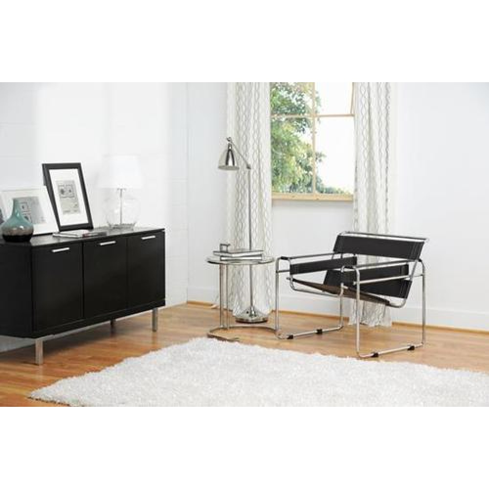 Baxton studio rathburn modern and contemporary white and walnut office chair best sale