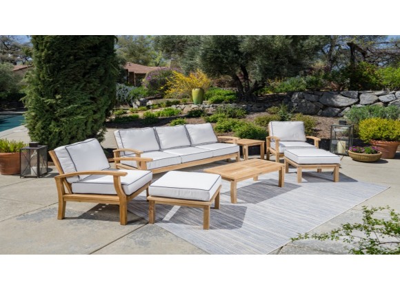 Tortuga Outdoor 6Pc Teak Sofa Set